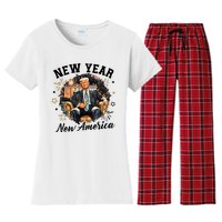 Donald Trump New New New America Women's Flannel Pajama Set