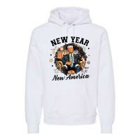 Donald Trump New New New America Premium Hoodie