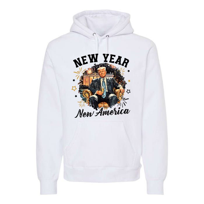 Donald Trump New New New America Premium Hoodie