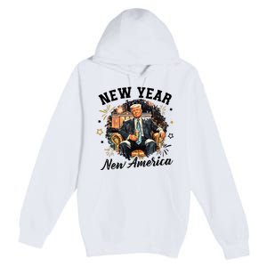 Donald Trump New New New America Premium Pullover Hoodie