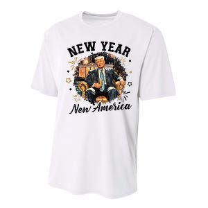 Donald Trump New New New America Performance Sprint T-Shirt