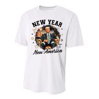 Donald Trump New New New America Performance Sprint T-Shirt