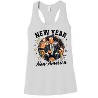 Donald Trump New New New America Women's Racerback Tank