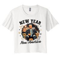 Donald Trump New New New America Women's Crop Top Tee