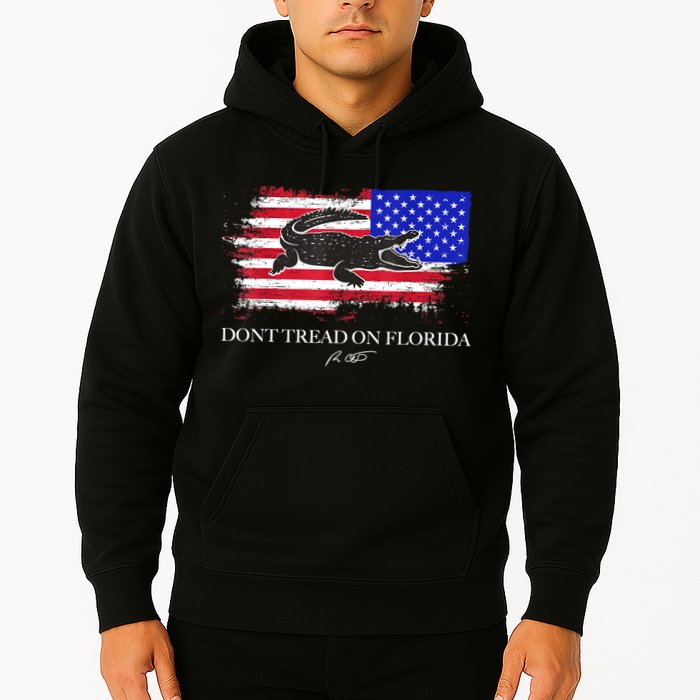Dont Tread On Florida Governor Flag Alligator DeSantis 2021 Hoodie