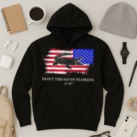Dont Tread On Florida Governor Flag Alligator DeSantis 2021 Hoodie
