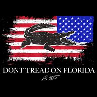 Dont Tread On Florida Governor Flag Alligator DeSantis 2021 Hoodie