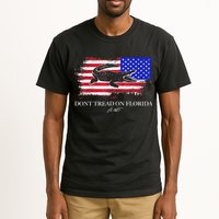 Dont Tread On Florida Governor Flag Alligator DeSantis 2021 Tall T-Shirt