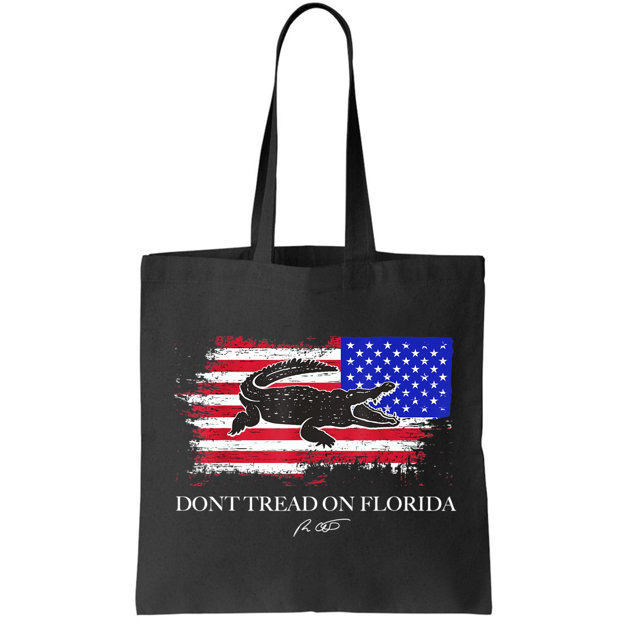 Dont Tread On Florida Governor Flag Alligator DeSantis 2021 Bag