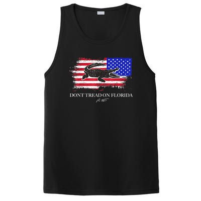 Dont Tread On Florida Governor Flag Alligator DeSantis 2021 PosiCharge Competitor Tank