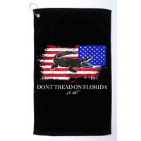 Dont Tread On Florida Governor Flag Alligator DeSantis 2021 Golf Towel