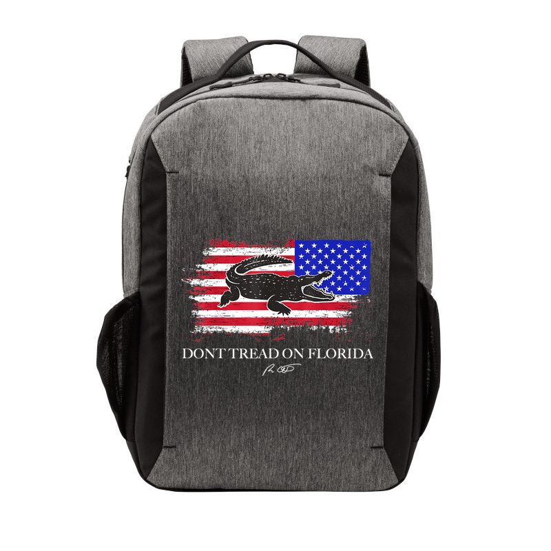 Dont Tread On Florida Governor Flag Alligator DeSantis 2021 Vector Backpack