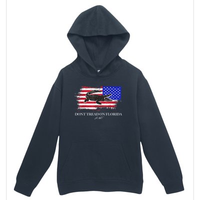 Dont Tread On Florida Governor Flag Alligator DeSantis 2021 Urban Pullover Hoodie