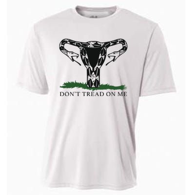 DonT Tread On Me Uterus Snake Protect Roe V Wade Cooling Performance Crew T-Shirt