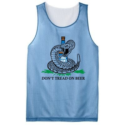 Dont Tread On Beer Funny Patriot America Usa Freedom Lover Gift Mesh Reversible Basketball Jersey Tank