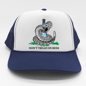 Dont Tread On Beer Funny Patriot America Usa Freedom Lover Gift Trucker Hat