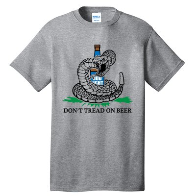 Dont Tread On Beer Funny Patriot America Usa Freedom Lover Gift Tall T-Shirt