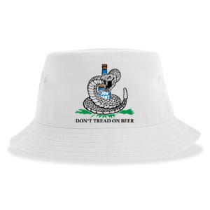 Dont Tread On Beer Funny Patriot America Usa Freedom Lover Gift Sustainable Bucket Hat