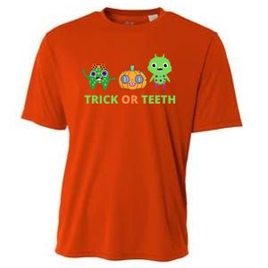 Dental Trick Or Teeth Costume Cool Gift Cooling Performance Crew T-Shirt