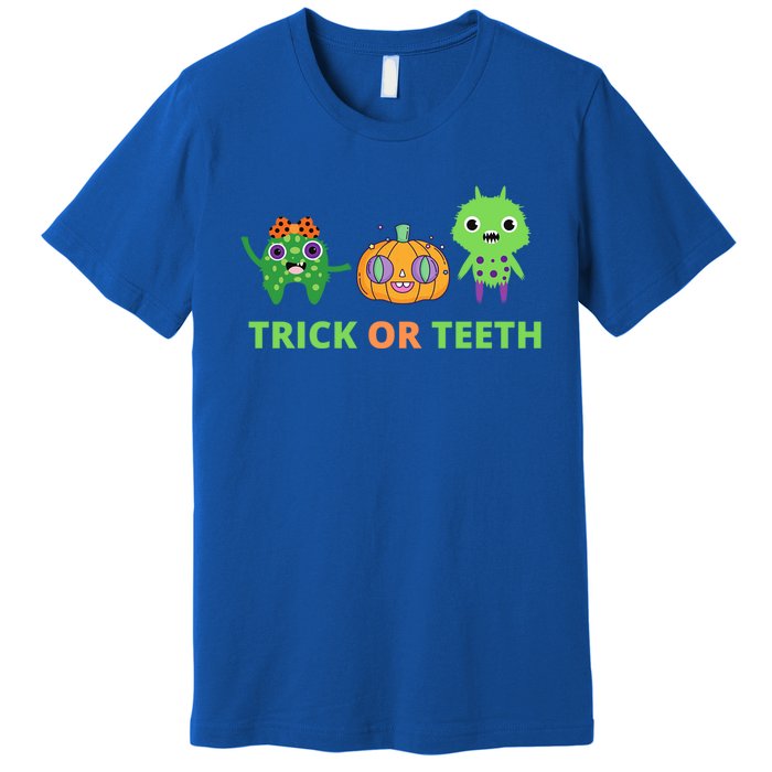 Dental Trick Or Teeth Costume Cool Gift Premium T-Shirt