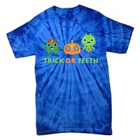 Dental Trick Or Teeth Costume Cool Gift Tie-Dye T-Shirt