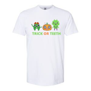 Dental Trick Or Teeth Costume Cool Gift Softstyle CVC T-Shirt