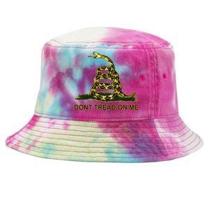 Don’t Tread On Me Gadsden Flag Tie-Dyed Bucket Hat