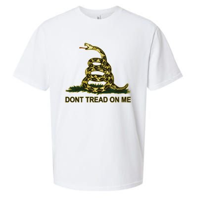 Don’t Tread On Me Gadsden Flag Sueded Cloud Jersey T-Shirt