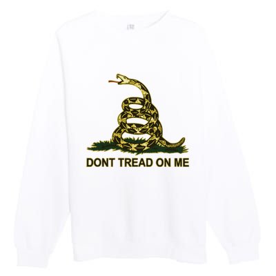 Don’t Tread On Me Gadsden Flag Premium Crewneck Sweatshirt