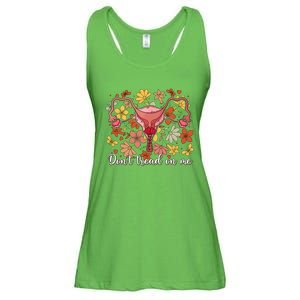 Don’t Tread On Me Uterus Feminist Human Rights Ladies Essential Flowy Tank