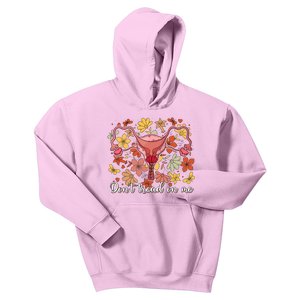 Don’t Tread On Me Uterus Feminist Human Rights Kids Hoodie