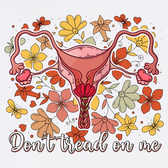Don’t Tread On Me Uterus Feminist Human Rights 11oz C Handle Ceramic Mug