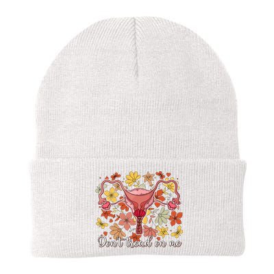 Don’t Tread On Me Uterus Feminist Human Rights Beanie