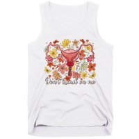 Don’t Tread On Me Uterus Feminist Human Rights Tank Top