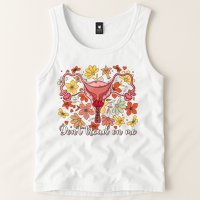 Don’t Tread On Me Uterus Feminist Human Rights Tank Top