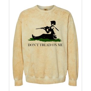 Don't Tread On Me Free Kyle Rittenhouse Colorblast Crewneck Sweatshirt