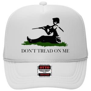 Don't Tread On Me Free Kyle Rittenhouse High Crown Mesh Back Trucker Hat