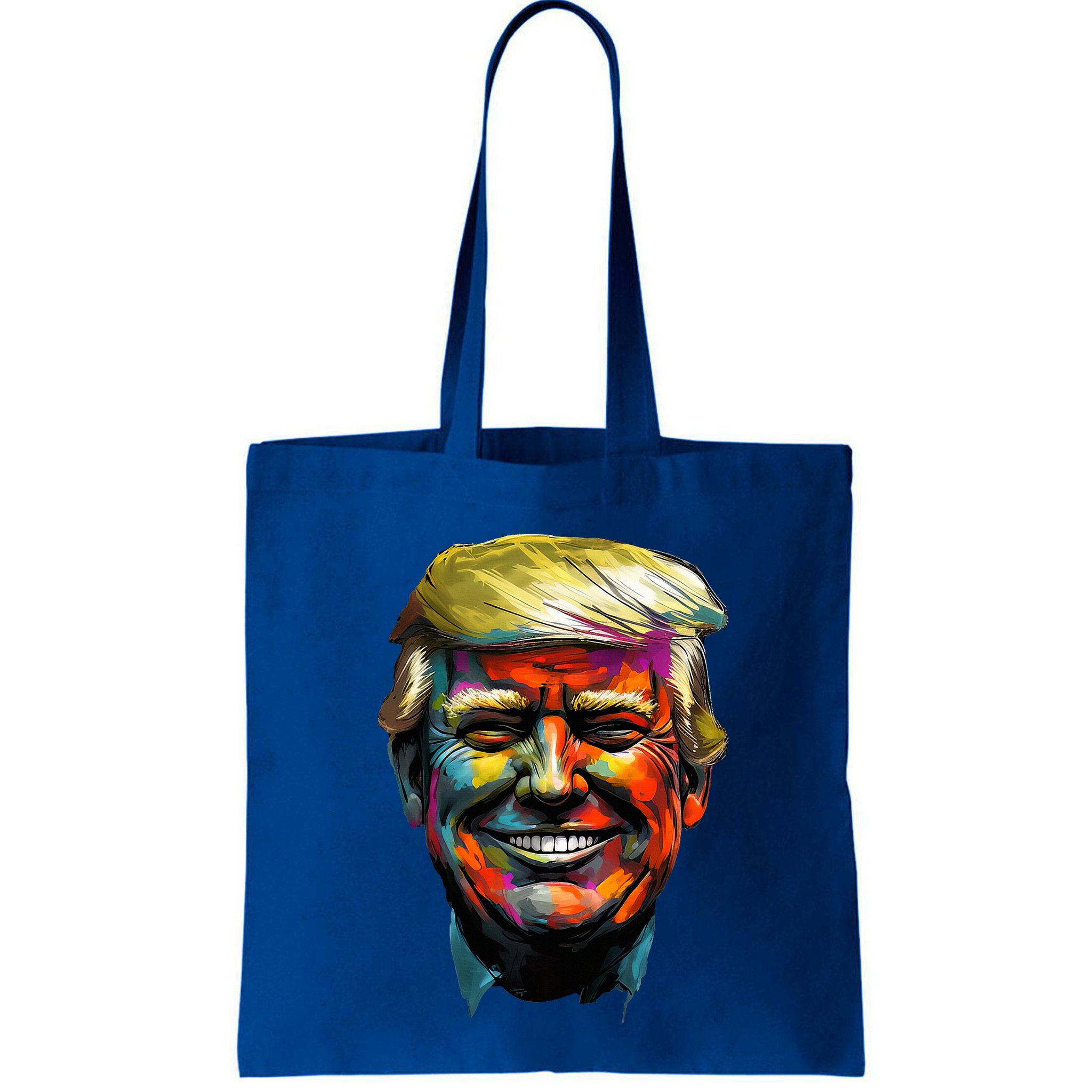 Donald Trump Oil Painting Style Donald J Trump Smiling Bag