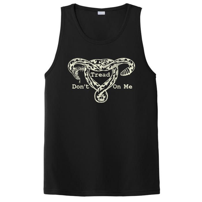 Don’T Tread On Me Uterus Snake Feminist PosiCharge Competitor Tank