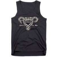 Don’T Tread On Me Uterus Snake Feminist Tank Top