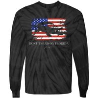 Dont Tread On Florida Governor Ron Desantis Tie-Dye Long Sleeve Shirt