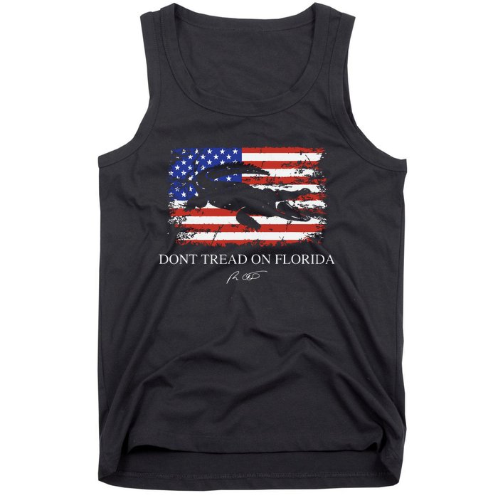 Dont Tread On Florida Governor Ron Desantis Tank Top