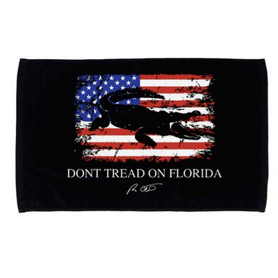 Dont Tread On Florida Governor Ron Desantis Microfiber Hand Towel