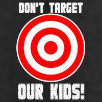 Dont Target Our Kids Patriotic Bullseye Range Boycott Cool Comfort Performance Bucket Hat