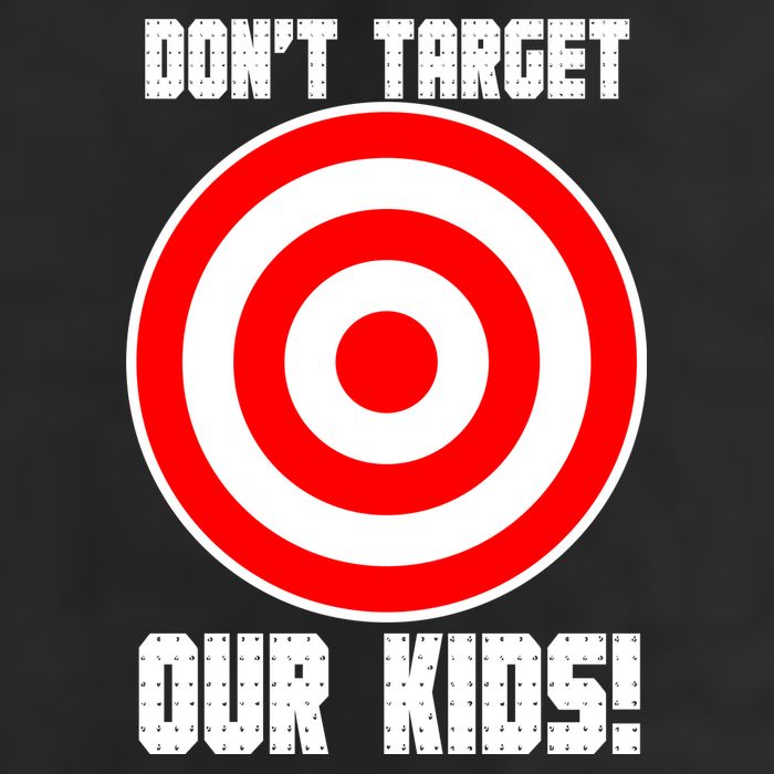 Dont Target Our Kids Patriotic Bullseye Range Boycott Hat