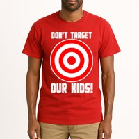 Dont Target Our Kids Patriotic Bullseye Range Boycott Tall T-Shirt
