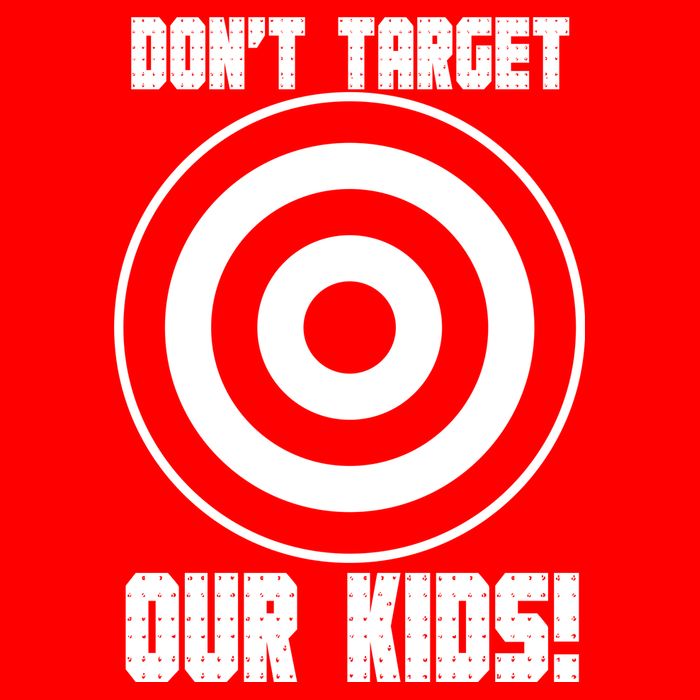 Dont Target Our Kids Patriotic Bullseye Range Boycott 16 in Basic Backpack