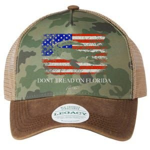 Dont Tread On Florida Governor Ron Desantis Legacy Tie Dye Trucker Hat