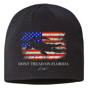 Dont Tread On Florida Governor Ron Desantis Sustainable Beanie