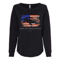 Dont Tread On Florida Governor Ron Desantis Womens California Wash Sweatshirt